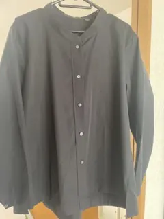 UNIQLO 未使用 +J スーピマコットンシャツジャケット ユニクロ XL黒