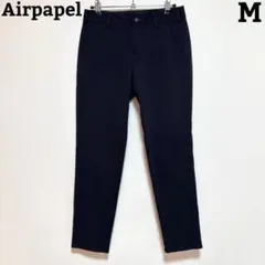 Airpapel テーパードパンツ 紺色 ネイビー M 日本製 ボトムス ズボンのサムネイル