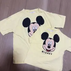 ZARA キッズ　ミッキー　Tシャツ　ベビー　ディズニー　セット　兄弟　姉妹