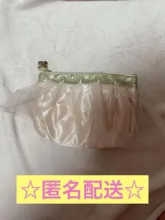 JILLSTUART フリルポーチ ピンク