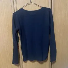 AZUL トップス　長袖　Ｖネック　黒　xsサイズ