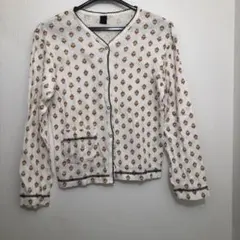 ヒスミニ　総柄カーディガン130cm