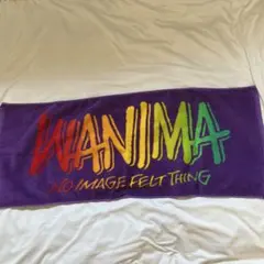 wanima タオル　NO IMAGE FELT THING