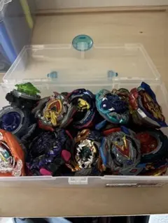 ベイブレード セット 透明ケース付き