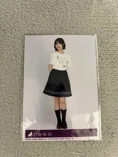 乃木坂46 中西アルノ 40th制服 乃木コレ SR 生写真 中西アルノ ノーマルコンプ 乃木コレランダム生写真5枚セット/40th制服