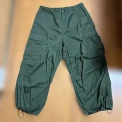 GU カーゴパンツ オリーブ