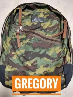 [美品] GREGORY グレゴリー カモフラ バックパック リュック 迷彩