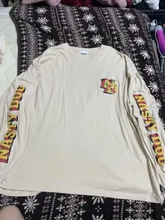 NASTY DOG ロングスリーブTシャツ ベージュ Lのサムネイル