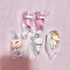 5点セット クレヨンしんちゃん つまんでつなげてマスコット ～パステルカラー～