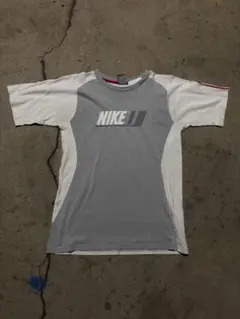 00s NIKE 半袖Tシャツ M グレー 赤 y2k archive swag - メルカリ
