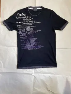 NICOLE CLUB FOR MEN テキストプリント Tシャツのサムネイル