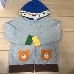 ミキハウス ホットビスケッツ パーカー 120cm