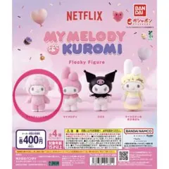Netflixマイメロディ＆クロミフロッキーフィギュア（マイスウィートピアノ）③