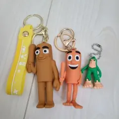 トゥントゥントゥンサフール　イタリアンブレインロッド　キーホルダーセット