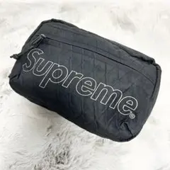 美品　Supreme 18FW Black ショルダーバッグ シュプリーム 黒