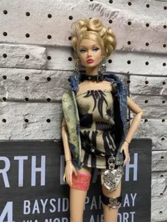 ポピーパーカーファッションロイヤリティ1/6ドール服ハンドメイド