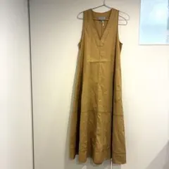 LEE MATHEWS ノースリーブ ロングワンピース 0