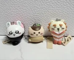 ちいかわ寿司フィギュアキーホルダー3点セット
