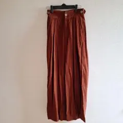 YANUK コーデュロイ ワイドパンツ