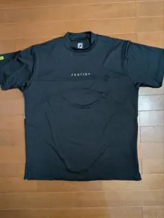 FOOTJOY ストレッチ 半袖 モックネックシャツ XL