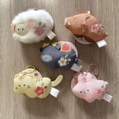 つぶらな瞳の干支 ぷちマスコットBC ５点セット まとめ売り