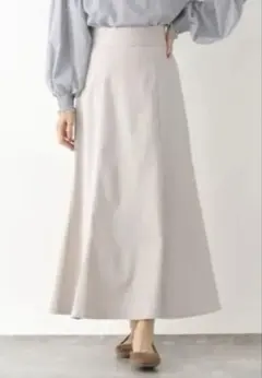 値下げ可GLOBAL WORK スゴラクマーメイドスカート オフホワイト