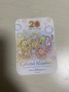 東京ディズニーシー ダッフィーと仲間たち 20周年記念 ステッカー