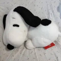 [新品タグ付き]SNOOPY LLぬいぐるみ　おやすみポーズ