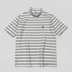Kolwinコルウィン♡ゴルフウェア　ハイネックボーダーカットソー　半袖　Mのサムネイル