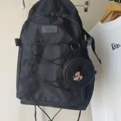 Disney　 擦れあり　26L ミッキーマウス ブラックリュック