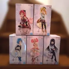 Puella Magi Madoka Magica フィギュア5体セット