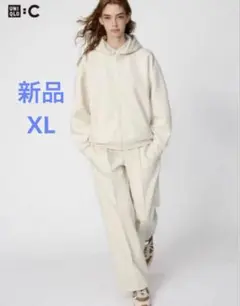 UNIQLO:C　スウェットストレートパンツ　XL レディース