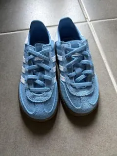 【adidas】SPEZIAL水色 スニーカー 15cm