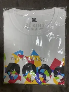This is 嵐 Live Tシャツ(ホワイト)
