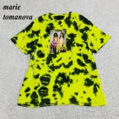 マリートマノヴァ marie tomanova Tシャツ 総柄 L イエロー □のサムネイル
