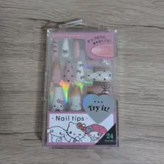サンリオ ネイルチップ 24個入り
