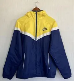 K5 NIKE メンズアウター　L イエロー×ネイビー