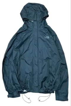 North Face ドローコード マウンテンパーカー ダークグリーン