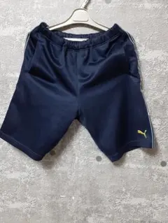PUMA ハーフパンツ ネイビー キッズ