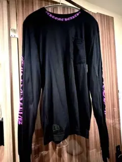 CHROME HEARTS ロングスリーブTシャツ ピンクロゴのサムネイル