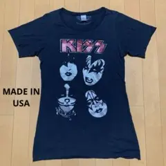 KISS キッス USA製 バンド Tシャツ ブラック Y2K