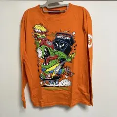 ローリングクレイドル ロングTシャツ M オレンジのサムネイル