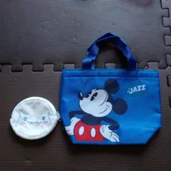 Disney JAZZ APPLE コラボ トートバッグ ミニポーチ付きのサムネイル