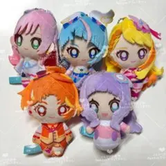 八*一様 ひろがるスカイ!プリキュア おでかけマスコット　５種セット