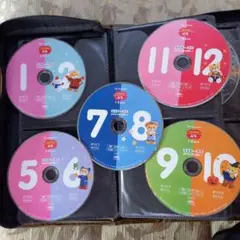 こどもチャレンジ　ぷち　1.2歳向け　DVD6枚セット　ベネッセ