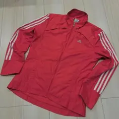 【サイズM】adidas ウィンドブレーカー　レッド