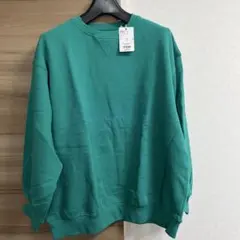 BAYFLOW ターコイズ スウェット Fサイズ
