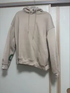 SHEIN パーカー ベージュ Lサイズ