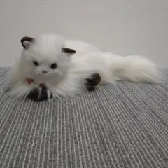 ぬいぐるみ 猫 ねこ ペルシャ猫 レトロ❣️ - メルカリ