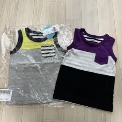 GLOBAL WORK ノースリーブタンクトップ 2点セット